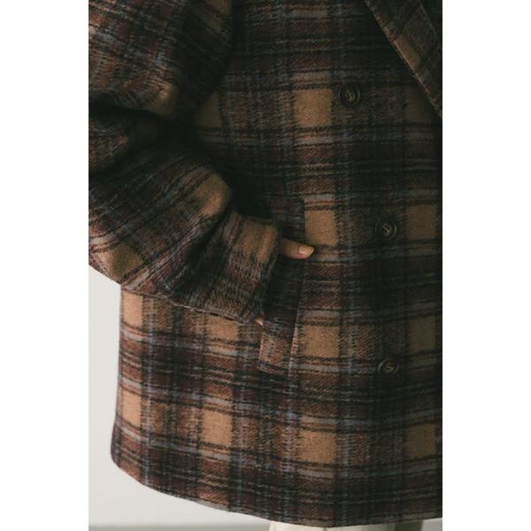 スタイルミキサー（STYLEMIXER）/パワーショルダーPコートの通販はau