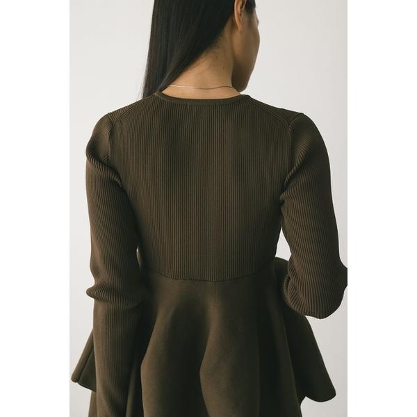 スタイルミキサー（STYLEMIXER）/ドッキングフォルムニットワンピース