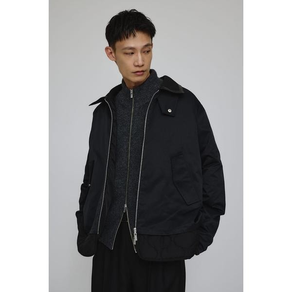 スタイルミキサー（STYLEMIXER）/キルティングレイヤーフライトジャケット