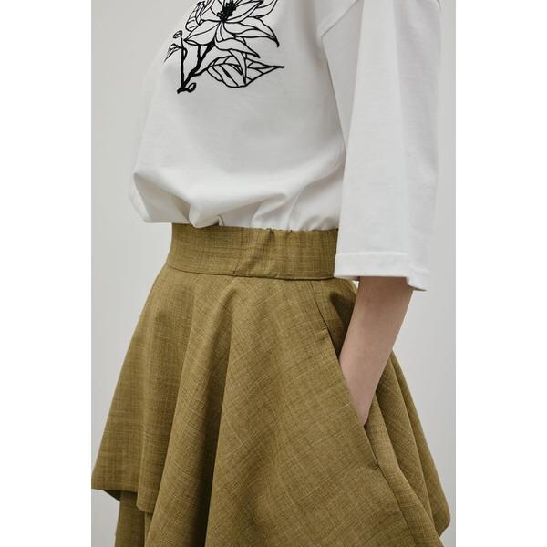 スタイルミキサー stylemixer スカート Stylemixer 巻きスカート ロング スタイルミキサー STYLEMIXER アイラインラップスカート BLK -ファッション通販