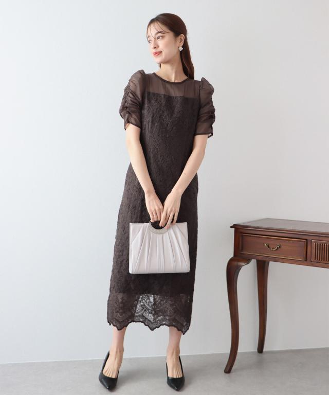ブルーイースト（BLUEEAST）/シースルー刺繍レースIライン