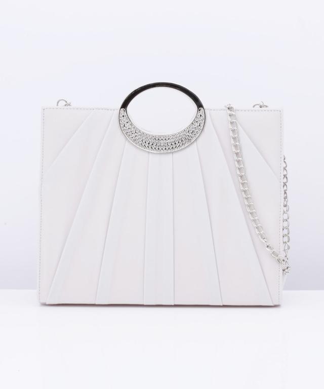 ブルーイースト（BLUEEAST）/2wayビジューハンドルパーティーバッグ