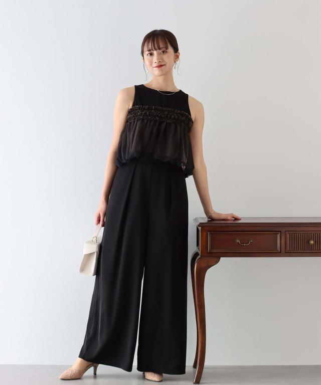 ブルーイースト（BLUEEAST）/シャーリングケープオールインワン ブルーイースト（BLUEEAST）/シャーリングケープオールインワンの通販