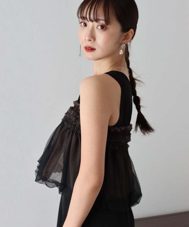 ブルーイースト（BLUEEAST）/シャーリングケープオールインワンの通販