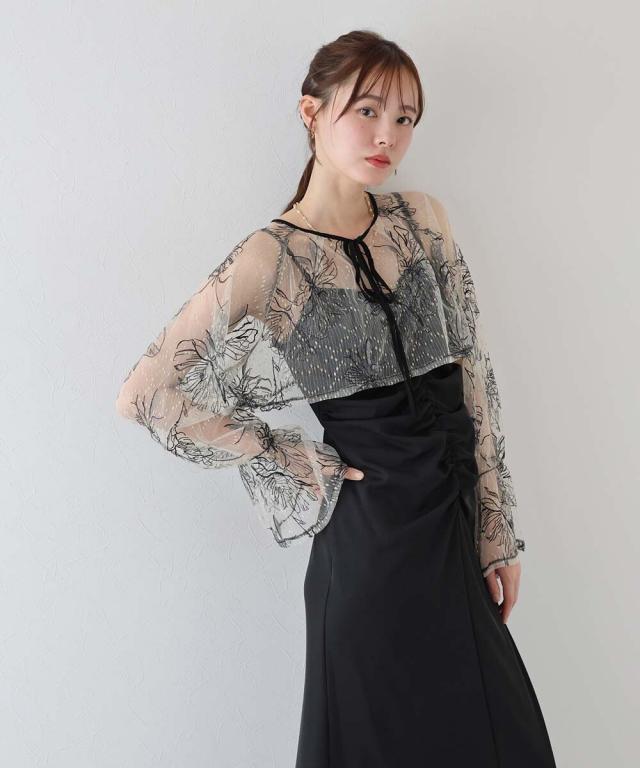 ワンピース フーディー ショート ショート丈 袖あり 長袖 Uネック