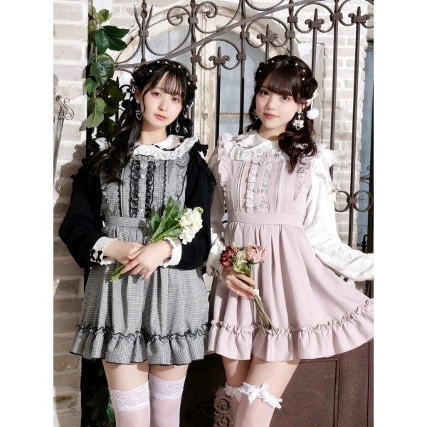 ノエミー（NOEMIE）/バックレースアップドレッシージャンパースカート