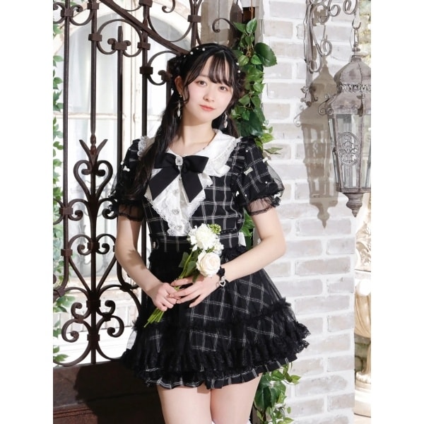 ノエミー（NOEMIE）/ラッフルフリルドレッシーフレアセットアップ