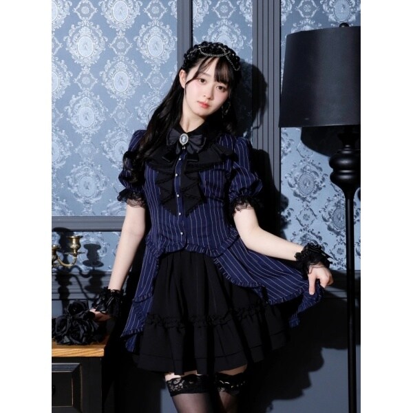 ノエミー（NOEMIE）/ゴシックドレッシーラッフルセットアップの