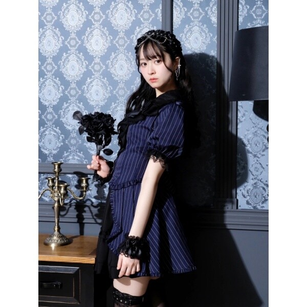 ノエミー（NOEMIE）/ゴシックドレッシーラッフルセットアップの