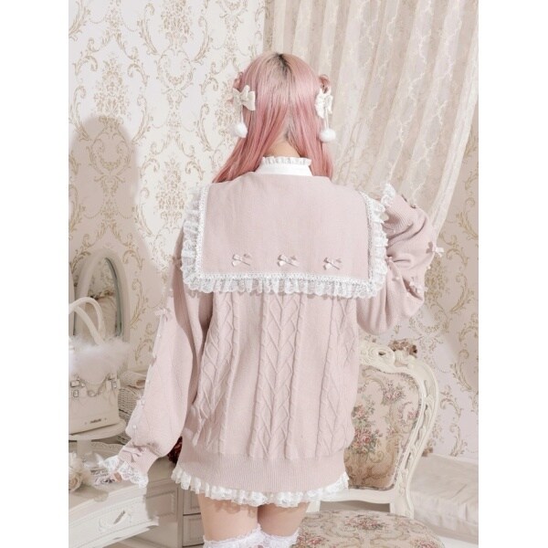 ノエミー（NOEMIE）/メニーリボンケーブルセーラカーデの通販はau PAY