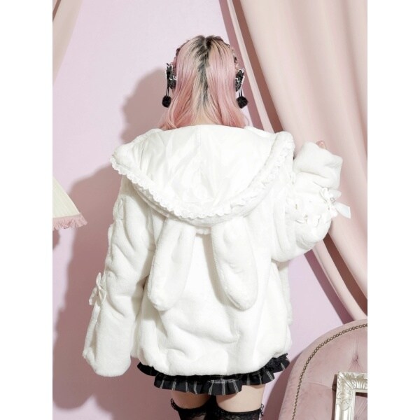 ノエミー（NOEMIE）/うさ耳ポケットハート袖スピンドルファーブルゾン