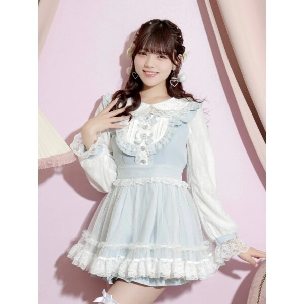 ノエミー（NOEMIE）/メニーリボンデコルテドレッシーセットアップの