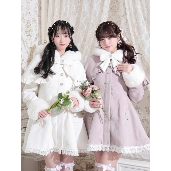 ノエミー（NOEMIE）/ケープフリルドーリーフレアコート