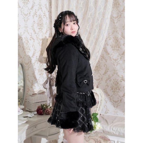 ノエミー（NOEMIE）/ヨークフリルドーリーショートコートの通販はau