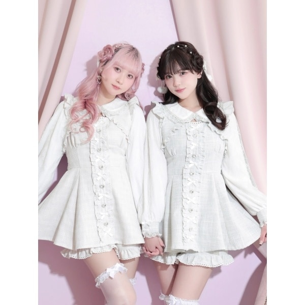 NEW】ノエミー（NOEMIE）/メニーリボンツイードセットアップ