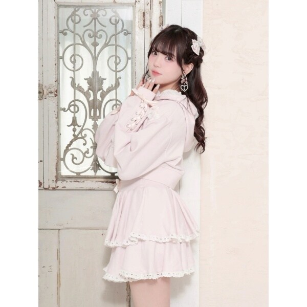 ノエミー（NOEMIE）/メニーリボンスピンドルパーカーセットアップの