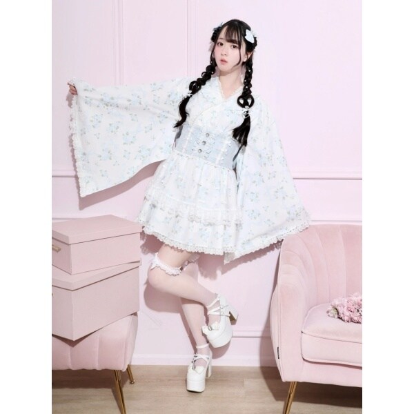 ノエミー（NOEMIE）/ローズブーケチュールフレア浴衣ドレスの通販はau