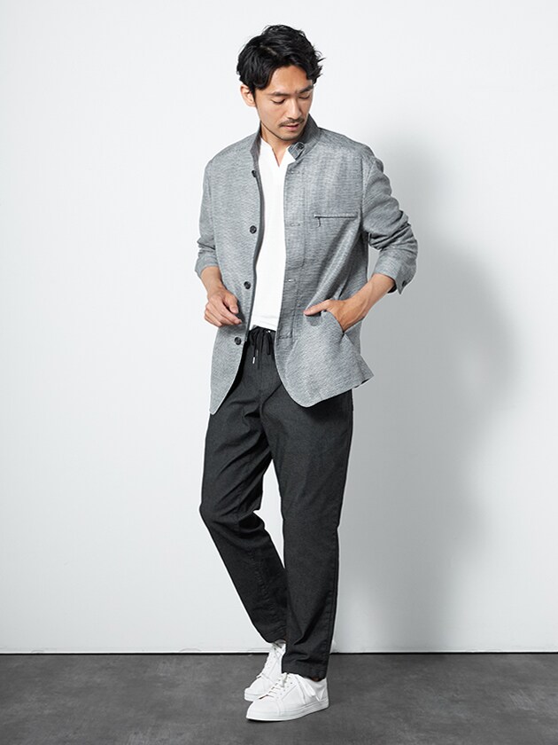 エレメント オブ シンプルライフ/LENO CLOTH サマーカバーオール