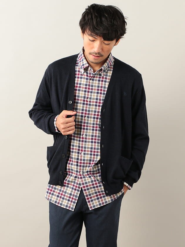 エレメント オブ シンプルライフ/ウォッシャブルカーディガンの通販は