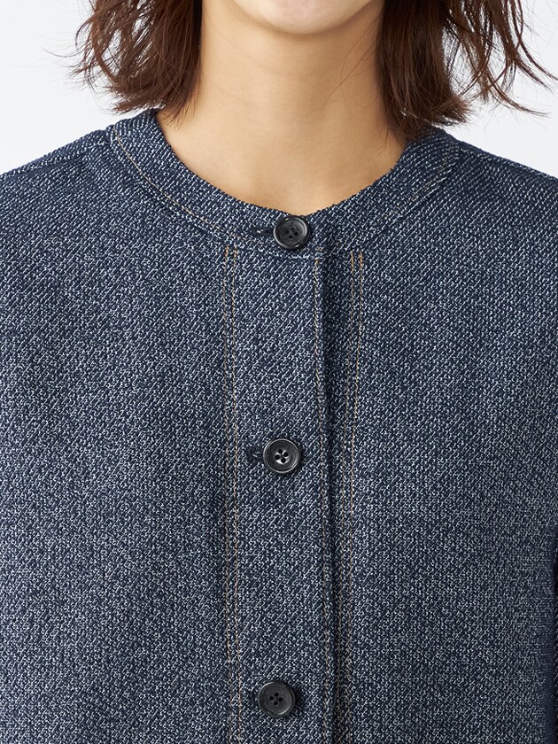 エレメント オブ シンプルライフ/デニムツイードジャケット エレメント オブ シンプルライフ/デニムツイードジャケット