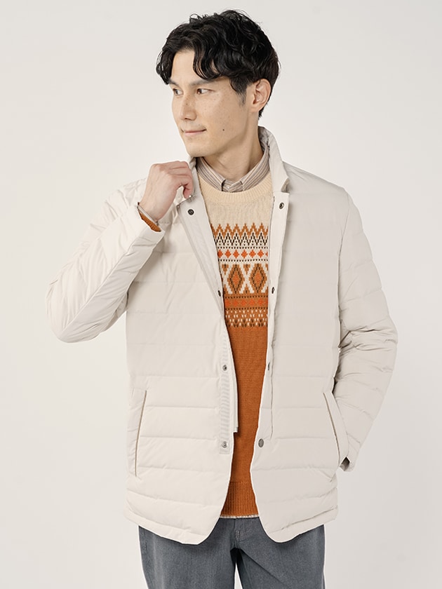 エレメント オブ シンプルライフ/コンバーチブルノーキルトダウンブルゾン