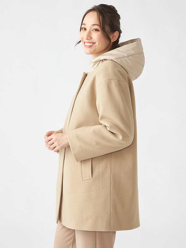 エレメント オブ シンプルライフ/ミルドジャージ3WAYコートの通販は