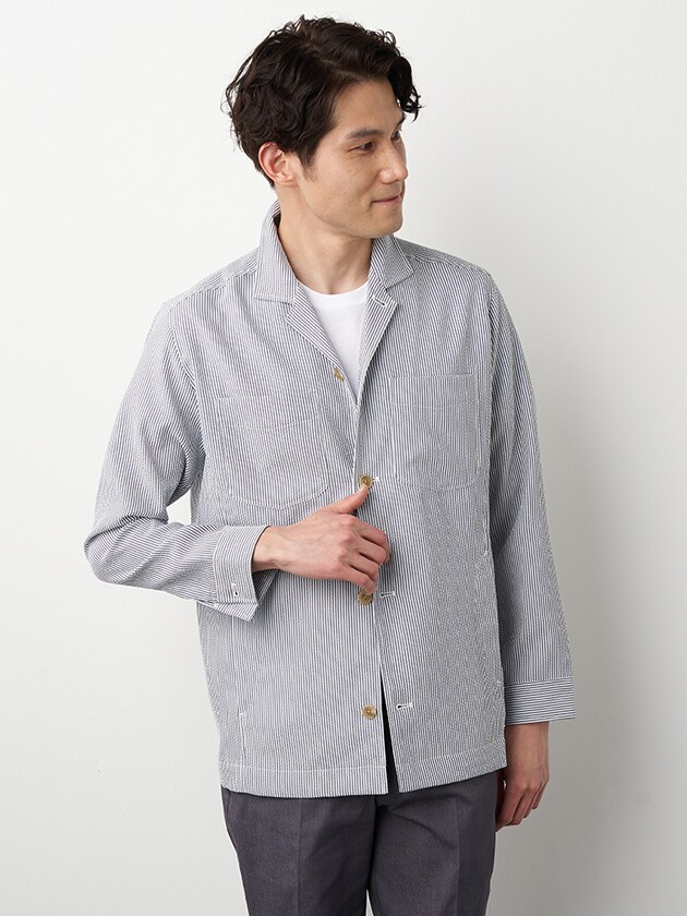 エレメント オブ シンプルライフ（element of SIMPLE LIFE）/ライトサッカーシャツアウター