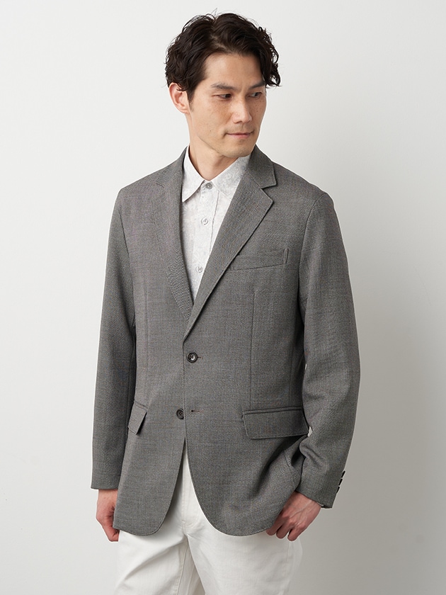 エレメント オブ シンプルライフ/シャンブレーシャークスキンジャケット