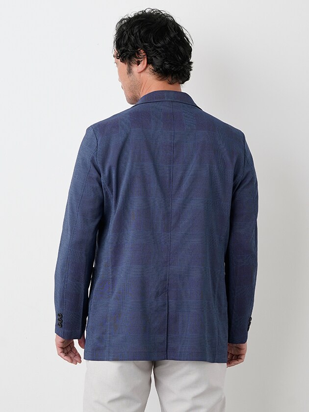 エレメント オブ シンプルライフ/シャドーチェックジャケットの通販は