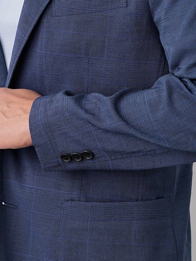 エレメント オブ シンプルライフ/シャドーチェックジャケットの通販は