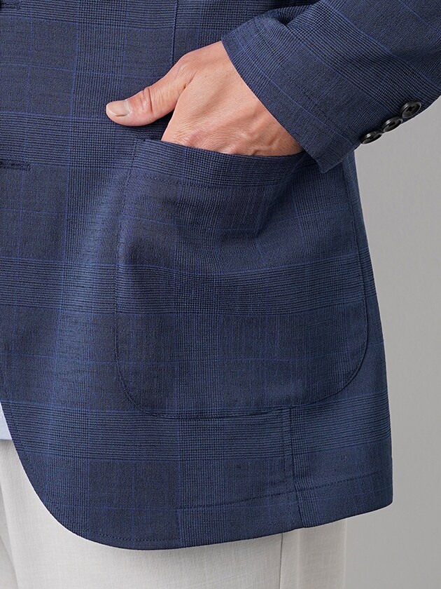 エレメント オブ シンプルライフ/シャドーチェックジャケットの通販は