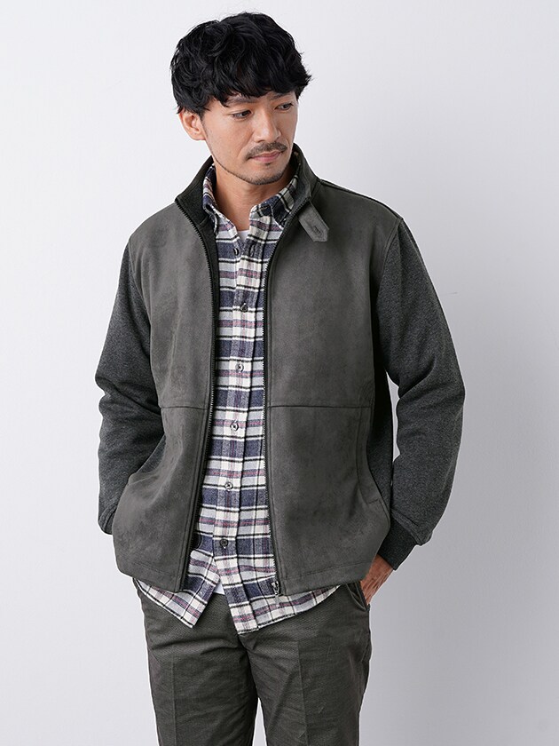 エレメント オブ シンプルライフ（element of SIMPLE LIFE）/スエードブルゾン