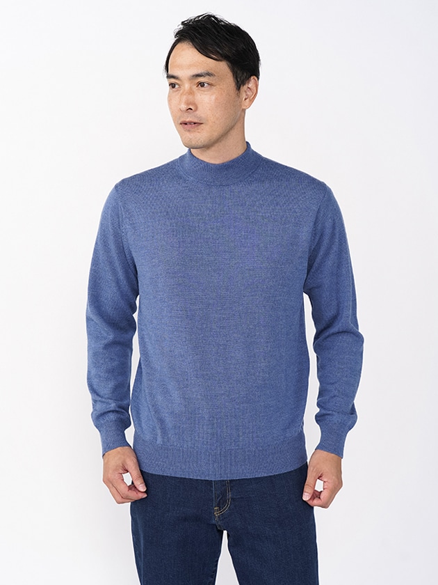 エレメント オブ シンプルライフ（element of SIMPLE LIFE）/【キングサイズ】ウォッシャブルハイネックニット 6,600円