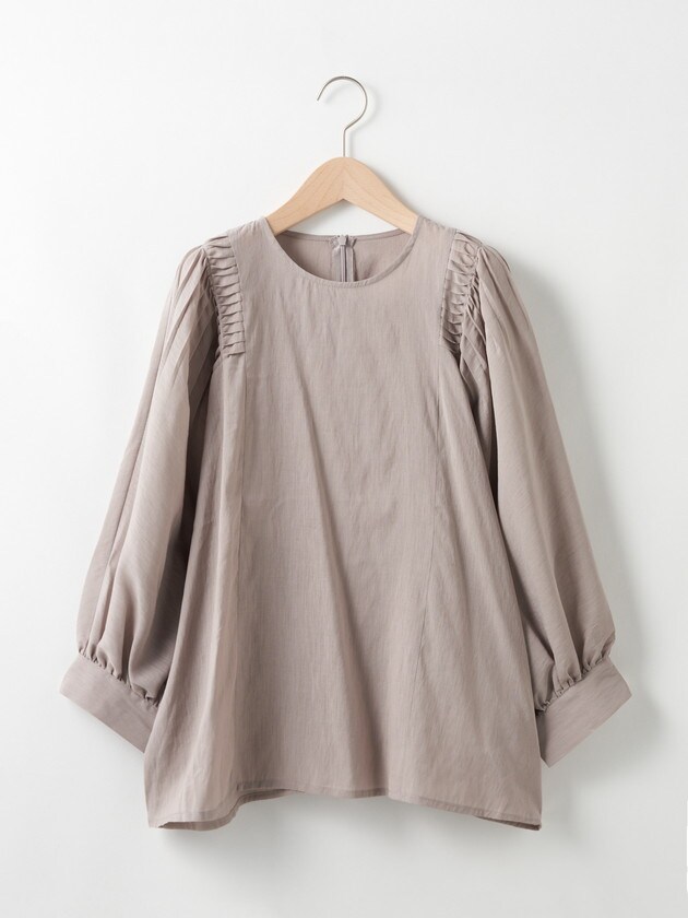 エレメント オブ シンプルライフ（element of SIMPLE LIFE）/スリーブタッキングブラウスの通販は 5,891円