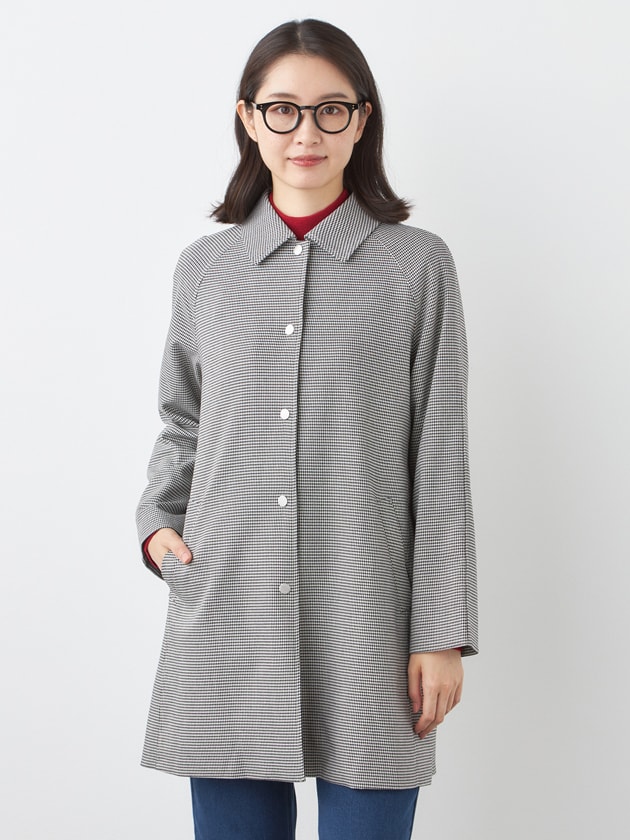 エレメント オブ シンプルライフ（element of SIMPLE LIFE）/ハウンドトゥースステンコートの通販は