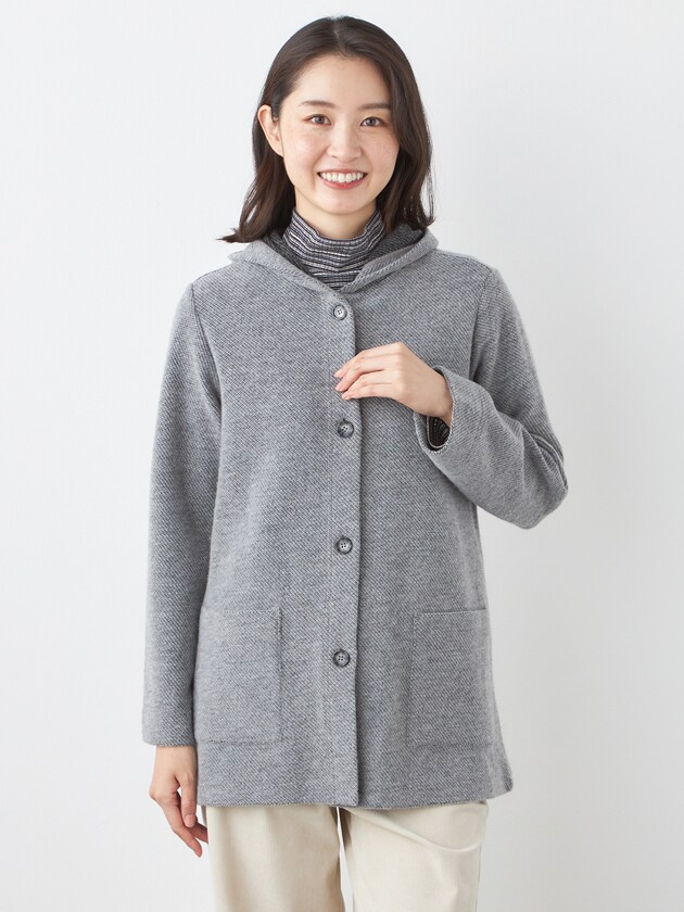 エレメント オブ シンプルライフ（element of SIMPLE LIFE）/ウーレンインレー羽織ジャケットの通販は 11,550円