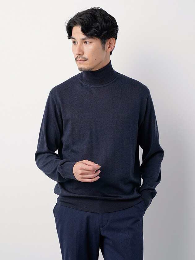 エレメント オブ シンプルライフ（element of SIMPLE LIFE）/ウォッシャブルタートルネックニットの通販は