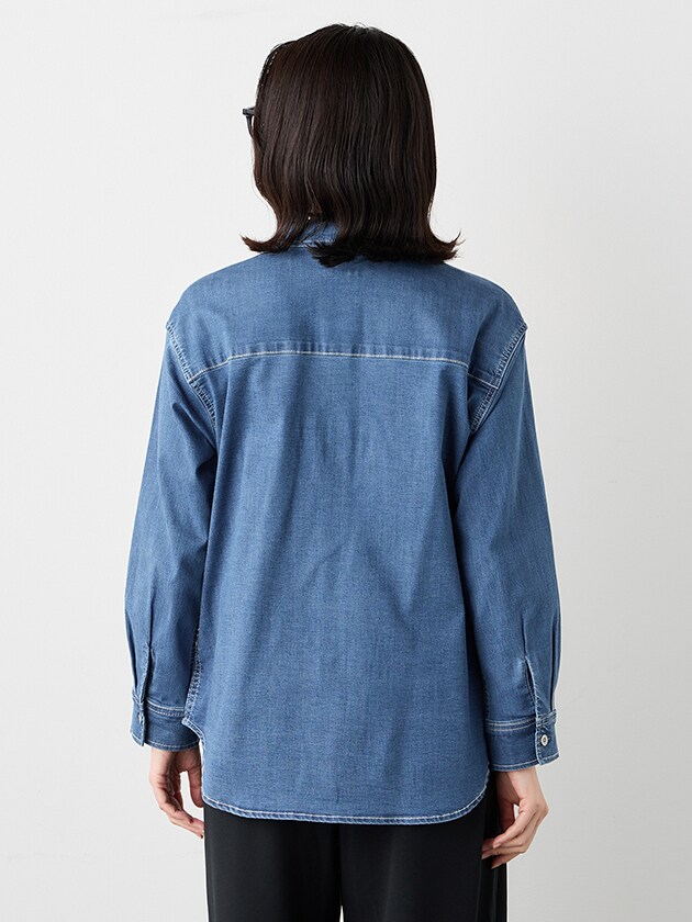 エレメント オブ シンプルライフ（element of SIMPLE LIFE）/Everyday Denim Shirt_3