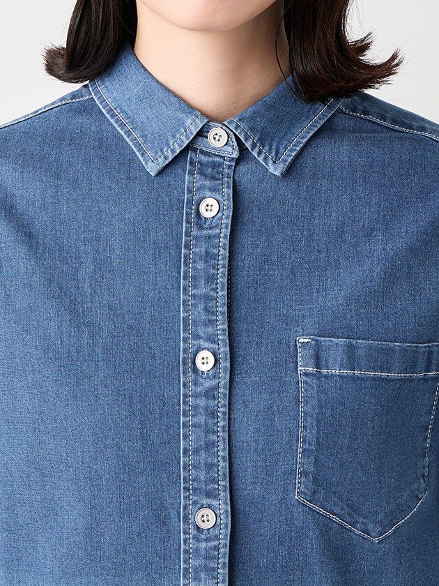 エレメント オブ シンプルライフ（element of SIMPLE LIFE）/Everyday Denim Shirt_4