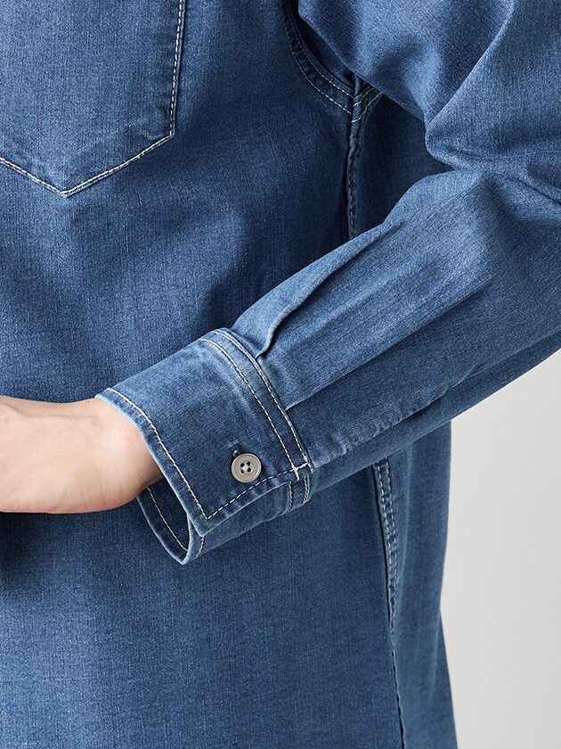 エレメント オブ シンプルライフ（element of SIMPLE LIFE）/Everyday Denim Shirt_5