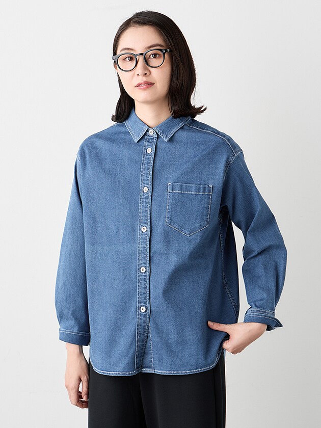 エレメント オブ シンプルライフ（element of SIMPLE LIFE）/Everyday Denim Shirt_7