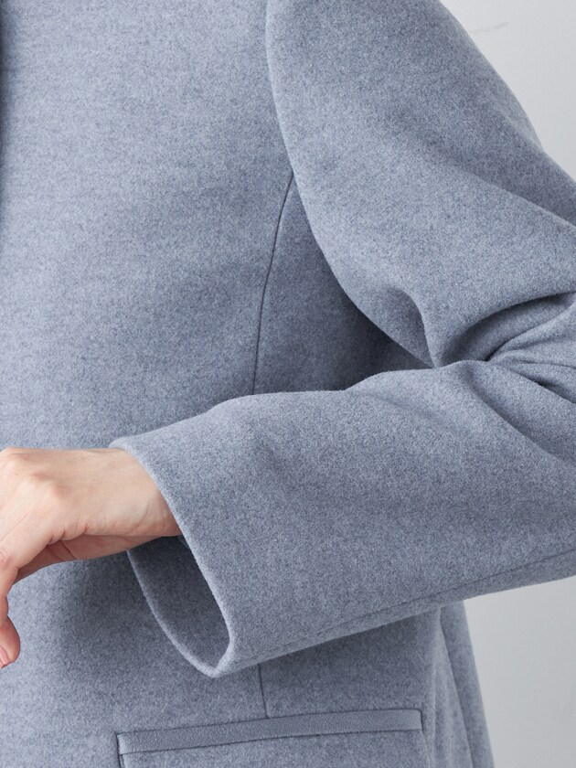 エレメント オブ シンプルライフ（element of SIMPLE LIFE）/ウールライクフード取り外しCO エレメント オブ シンプルライフ（element of SIMPLE LIFE）/ウール