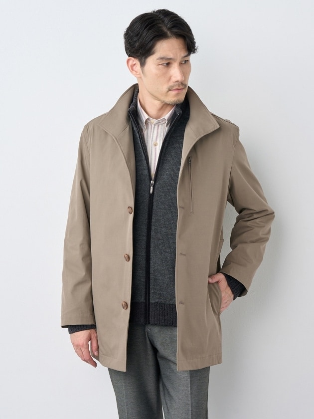 エレメント オブ シンプルライフ（element of SIMPLE LIFE）/イタリアンカラーライナーコート