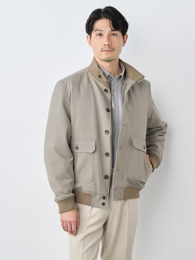 【NEW】エレメント オブ シンプルライフ（element of SIMPLE LIFE）/インナーダウンキルトショートブルゾン