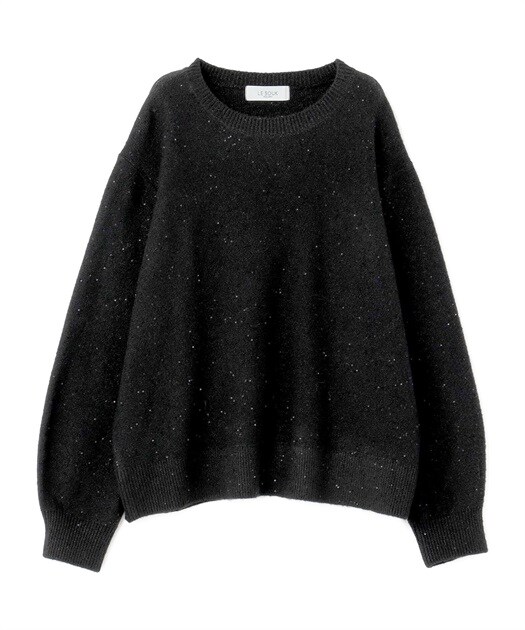 ルスークホリデー（LE SOUK HOLIDAY）/スパンコール ニットプルオーバーの通販は 4,951円