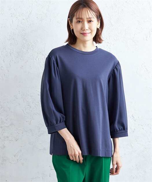 エーシーデザインバイアルファキュービック/【接触冷感】シフォンレイヤードプルオーバーの通販はau PAY マーケット - Brand Square by  OIOI （ブランドスクエアbyマルイ）