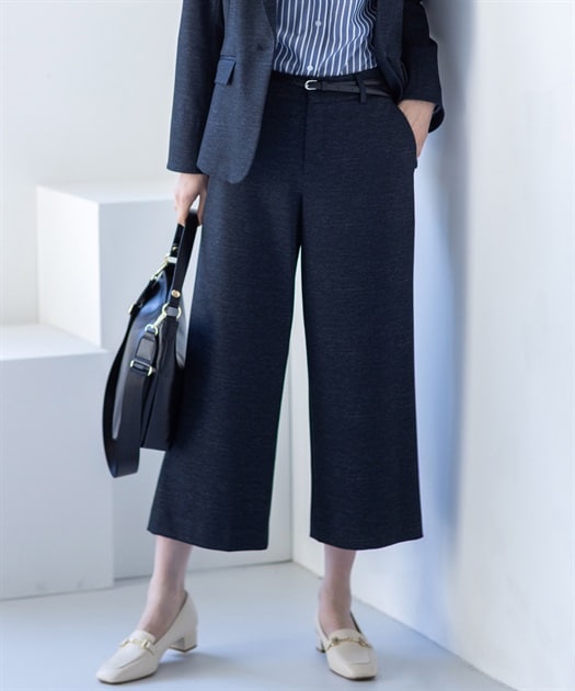 エーシーデザインバイアルファキュービック（A/C DESIGN BY ALPHA CUBIC）/【アルファブリック】ワイドパンツ