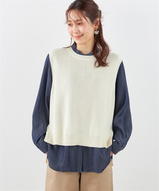 【NEW】デコイ（DECOY）/ニットベスト