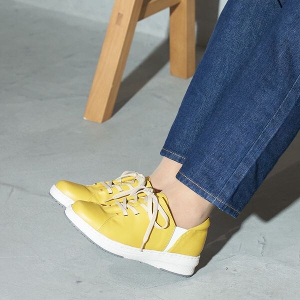 アトリエ（Atelier）/24春夏新作【3E】【レイン対応】レザースニーカー