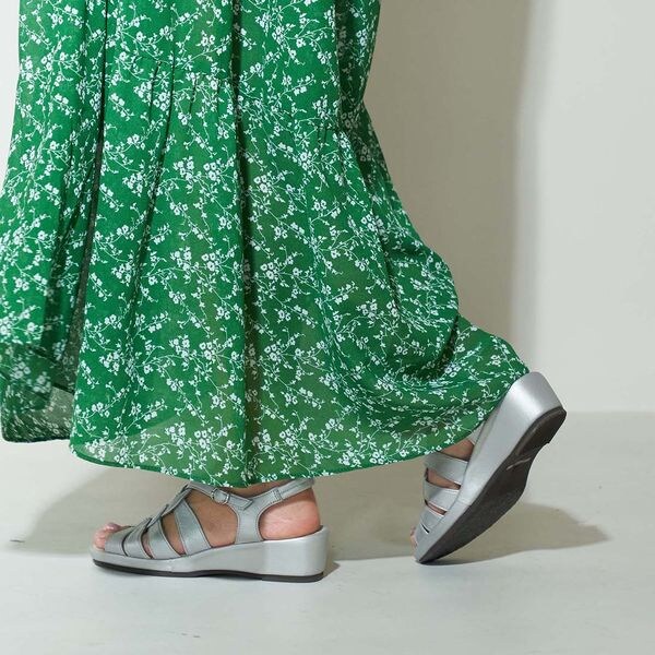 アトリエ（Atelier）/24春夏新作【3E】三つ編みデザインサンダル アトリエ（Atelier）/24春夏新作【3E】三つ編みデザインサンダル